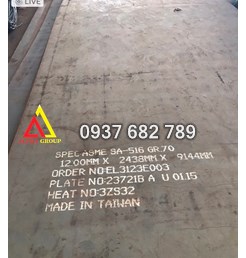 THÉP TẤM ASTM A516 GR70/ GIÁ THÉP TẤM ASME SA516 GR70